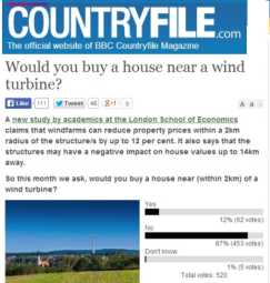 countryfile bbc wind turbine poll
